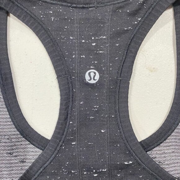Lululemon Swiftly Tech Racerback Tank Top Black Speckled Size XXS,  2 - Picture 6 of 6